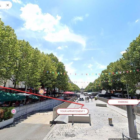 Mascate - Appartement Climatise En Hypercentre Reims Bagian luar foto